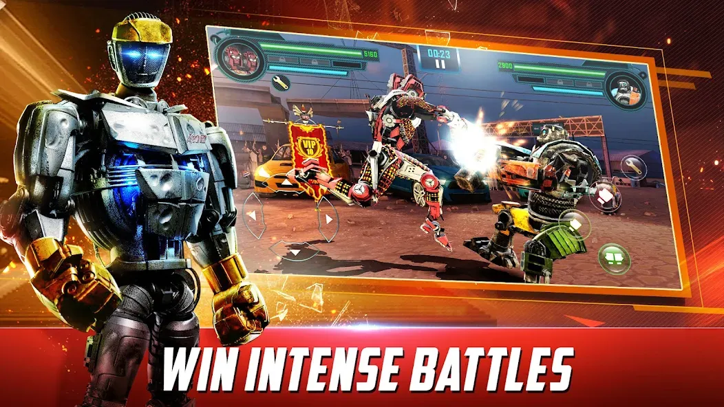 World Robot Boxing (Реальная сталь мир роботов боксеров) [МОД Unlocked] APK Android Screenshot 1