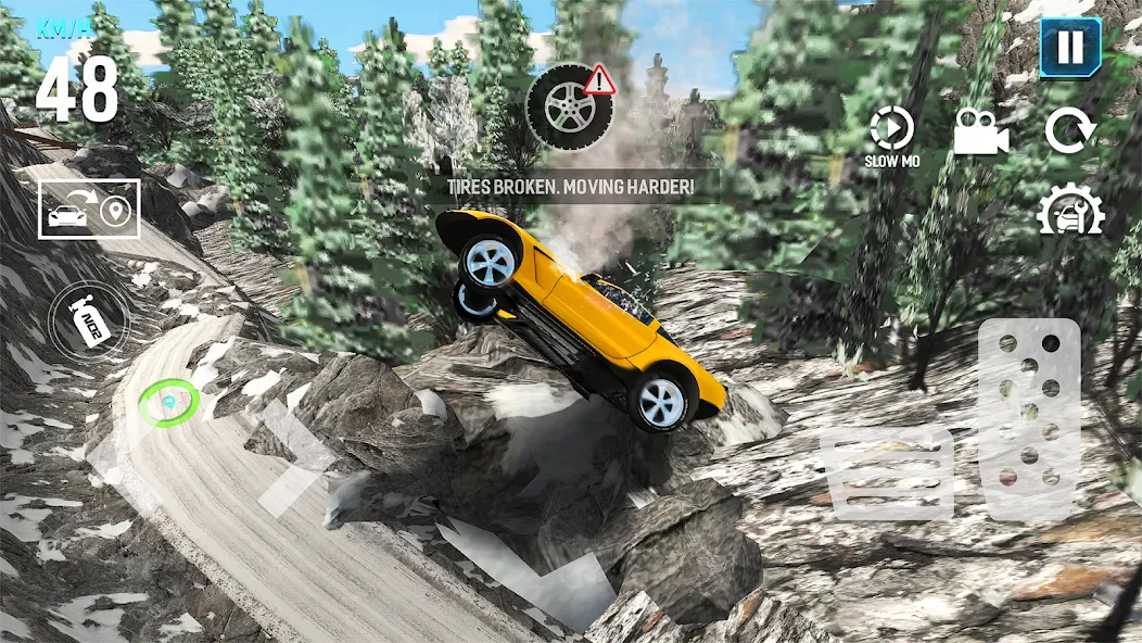 Mega Car Crash Simulator (Мега Кар Краш Симулятор) [МОД Unlocked] APK Android Screenshot 2