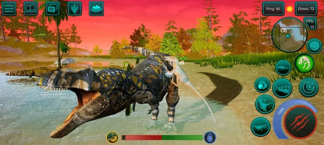 The Cursed Dinosaur Isle: Game [МОД Меню] APK Android Screenshot 1
