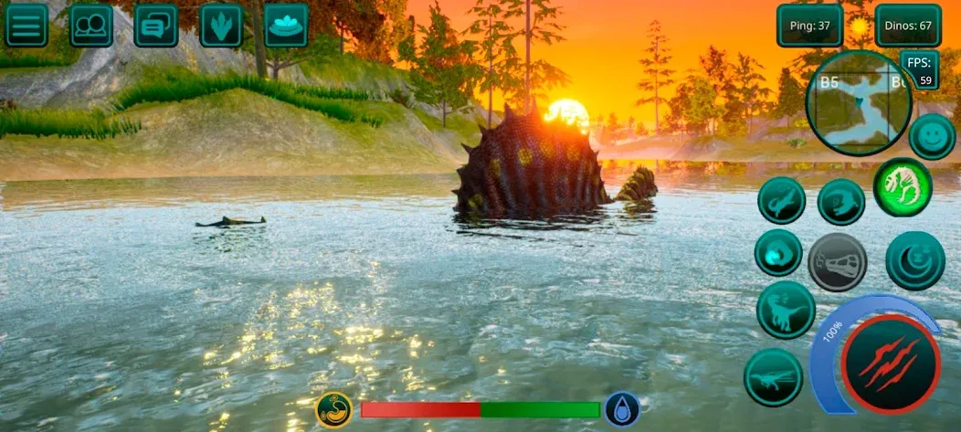 The Cursed Dinosaur Isle: Game [МОД Меню] APK Android Screenshot 3