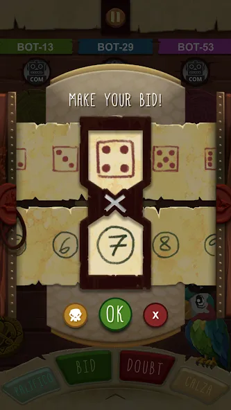 Pirate's Dice [МОД Все открыто] APK Android Screenshot 2