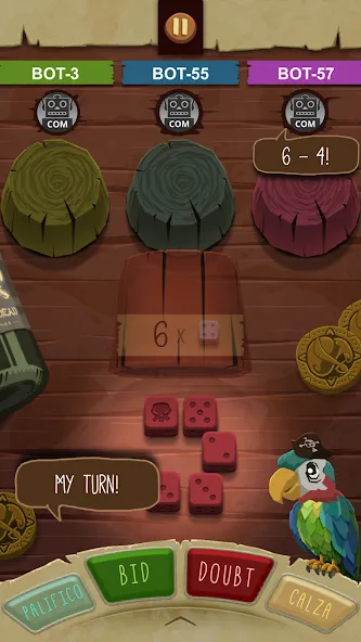 Pirate's Dice [МОД Все открыто] APK Android Screenshot 3
