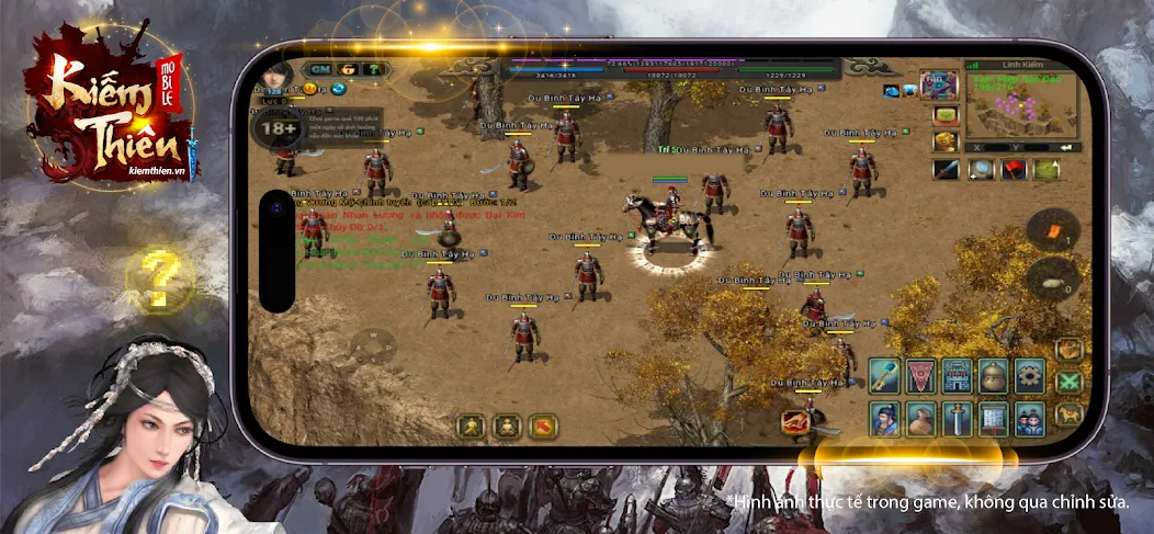 Kiếm Thiên Mobile [МОД Меню] APK Android Screenshot 1