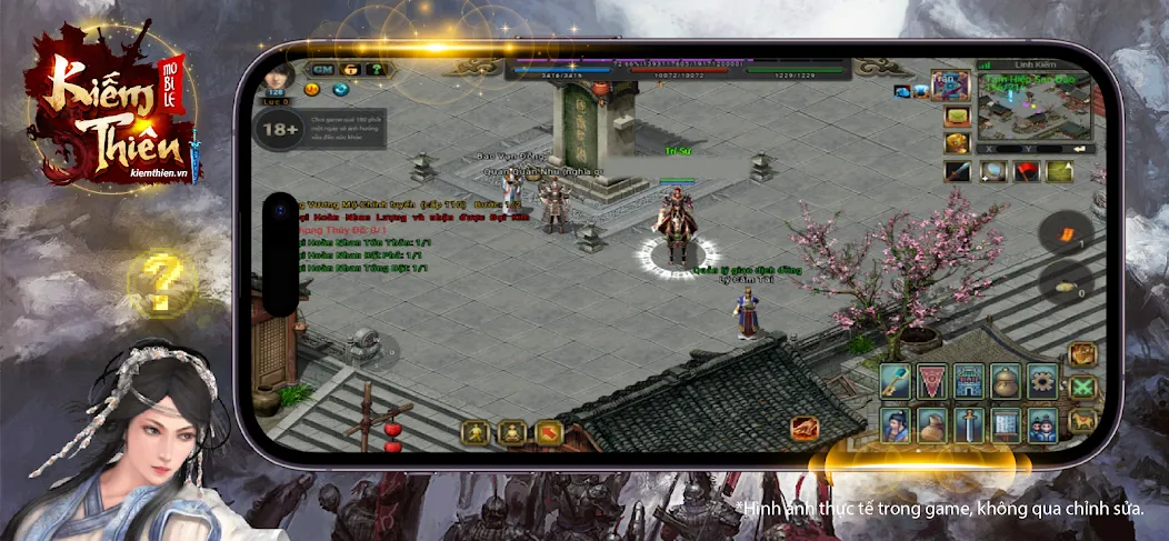 Kiếm Thiên Mobile [МОД Меню] APK Android Screenshot 5