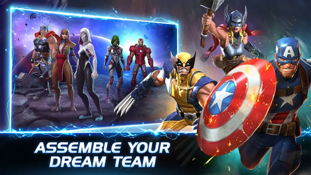 Marvel Contest of Champions (Марвел Соревнование Чемпионов) [МОД Все открыто] APK Android Screenshot 3