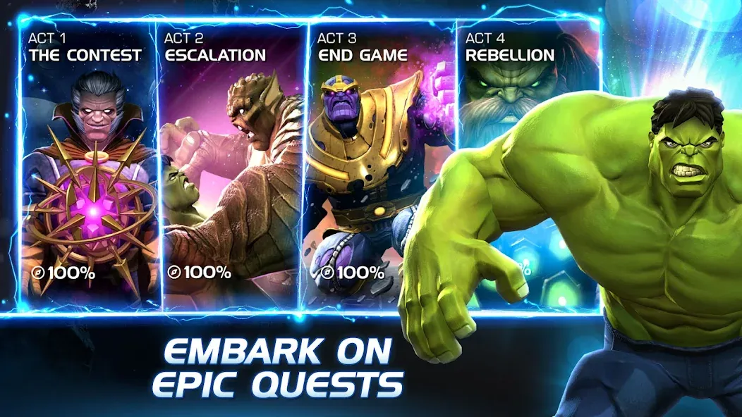 Marvel Contest of Champions (Марвел Соревнование Чемпионов) [МОД Все открыто] APK Android Screenshot 4
