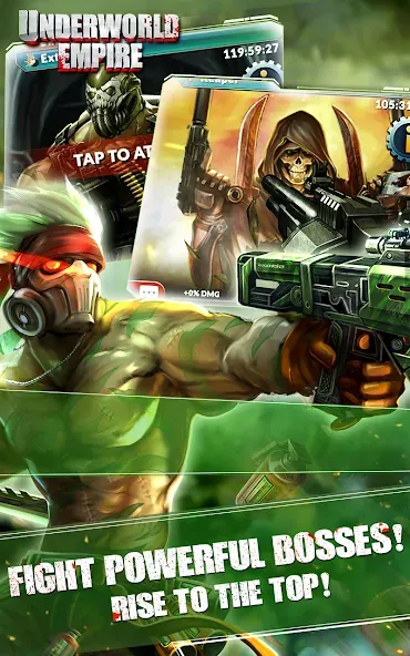 Underworld Empire (Андерворл Импайр) [МОД Много денег] APK Android Screenshot 3