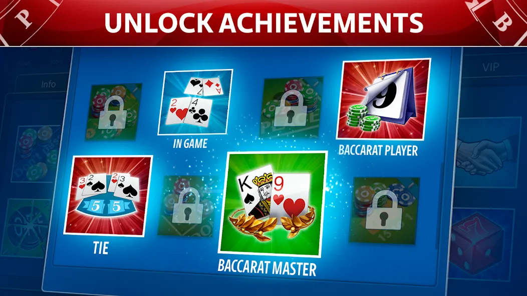 Baccarat Online: Baccarist [МОД Mega Pack] APK Android Screenshot 5