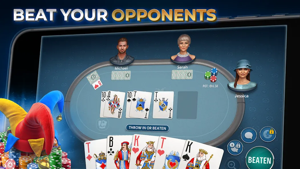 Durak Online by Pokerist [МОД Меню] APK Android Screenshot 1