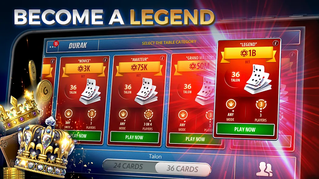 Durak Online by Pokerist [МОД Меню] APK Android Screenshot 2