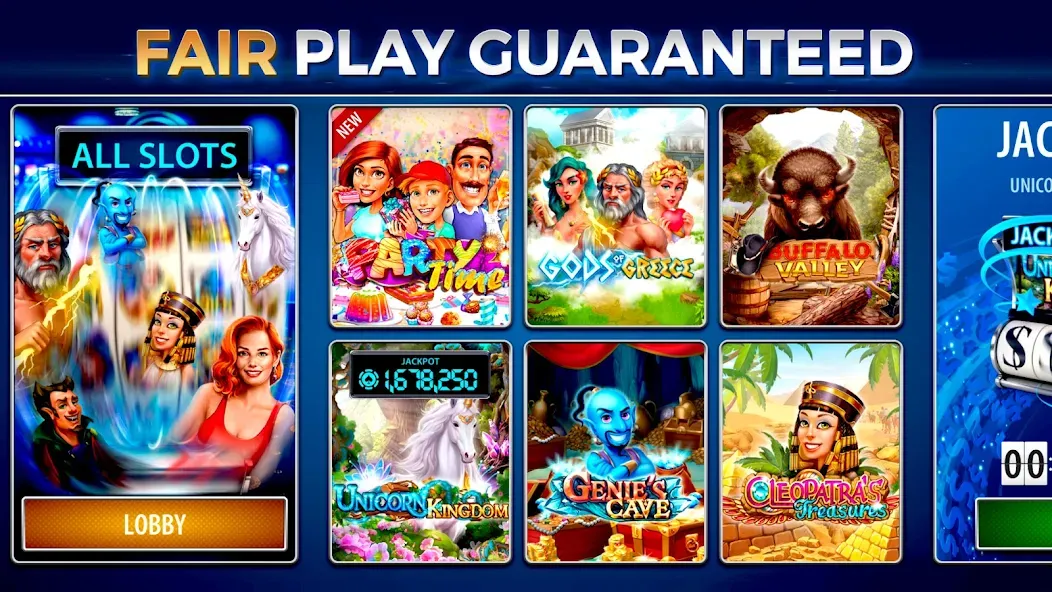 Vegas Casino & Slots: Slottist [МОД Бесконечные монеты] APK Android Screenshot 1