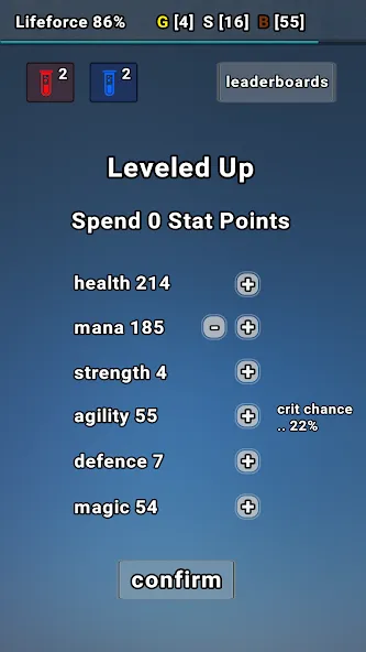 Exp Minima: Relaxing Text RPG (Эксп Минима) [МОД Premium] APK Android Screenshot 5