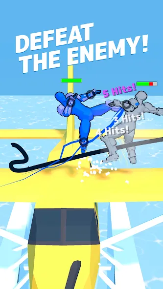 Draw Action: Freestyle Fight (Дроу Экшн) [МОД Все открыто] APK Android Screenshot 2