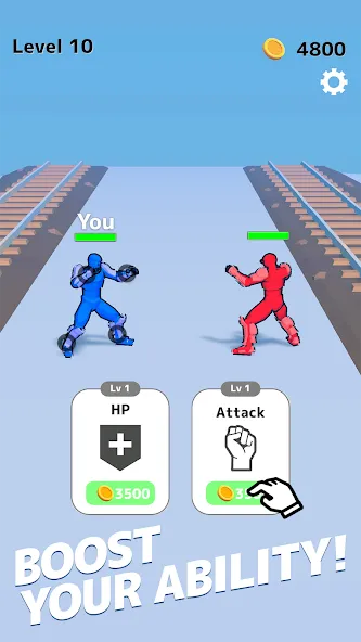Draw Action: Freestyle Fight (Дроу Экшн) [МОД Все открыто] APK Android Screenshot 4