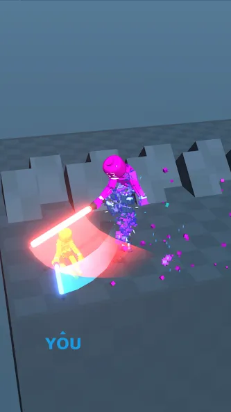 Block Gladiator 3D: sword duel (Блок Гладиатор 3D) [МОД Меню] APK Android Screenshot 3