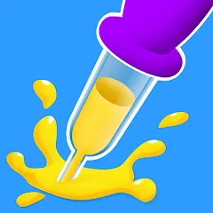 Paint Dropper: draw puzzle (Пэйнт Дроппер) [МОД Меню] APK Android