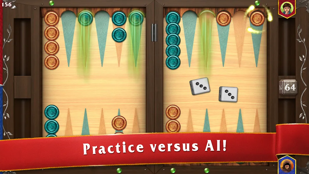 Backgammon Masters [МОД Unlocked] APK Android Screenshot 3