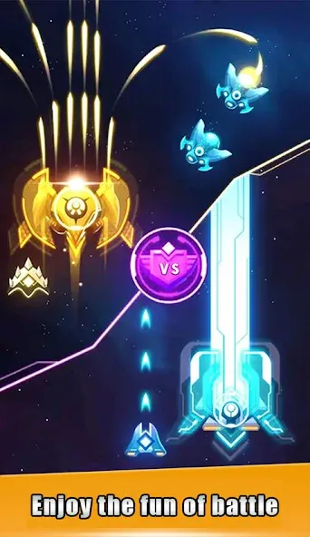 Galaxy Attack - space shooting (Гэлакси Атак) [МОД Все открыто] APK Android Screenshot 3