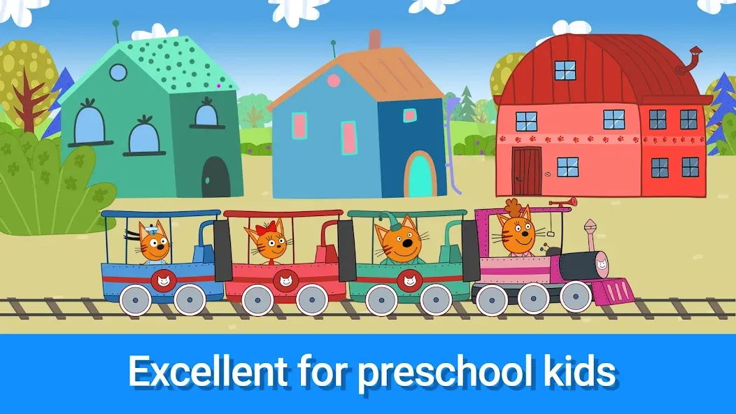 Kid-E-Cats: Mini Games [МОД Premium] APK Android Screenshot 3