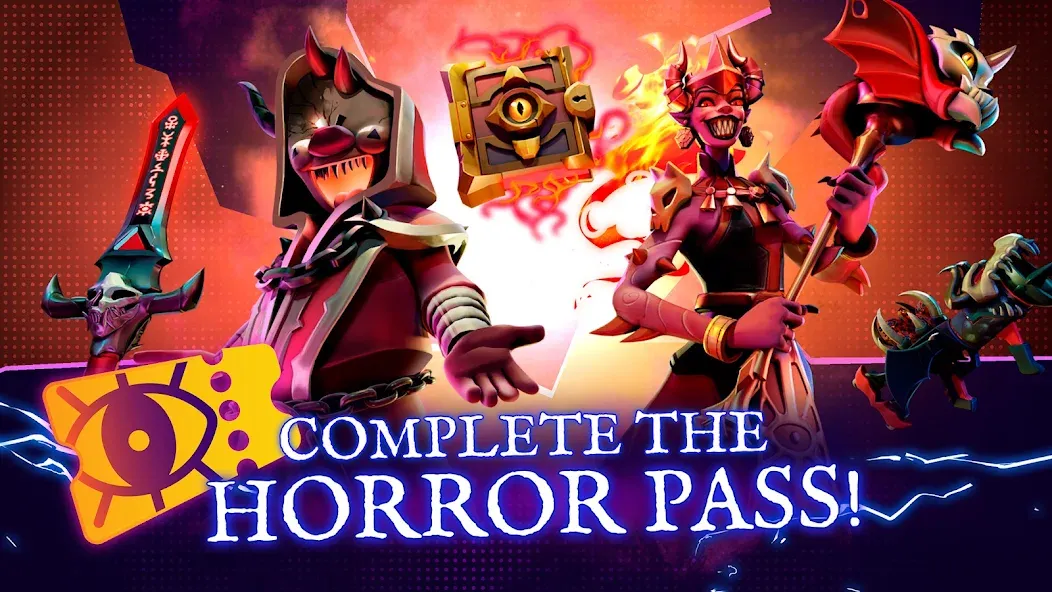 Horror Brawl (Хоррор Броул) [МОД Бесконечные монеты] APK Android Screenshot 5