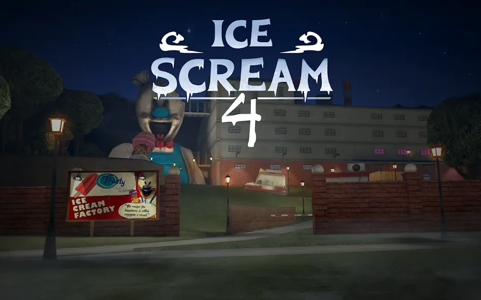 Ice Scream 4: Rod's Factory (Айс Скрим 4) [МОД Меню] APK Android Screenshot 1