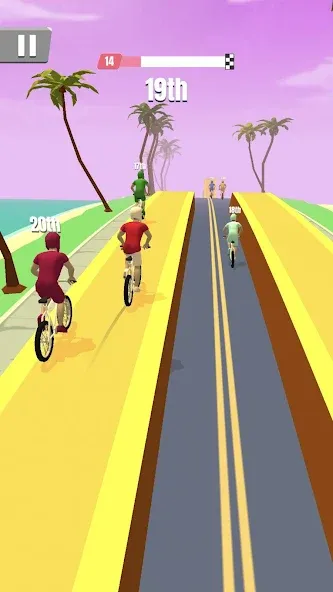 Bike Rush (Байк Раш) [МОД Меню] APK Android Screenshot 2
