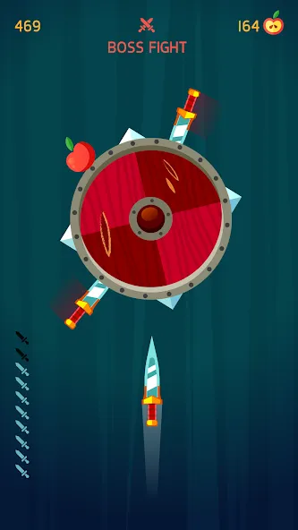 Knife Hit (На русский язык   переводится как Удар ножом) [МОД Меню] APK Android Screenshot 5