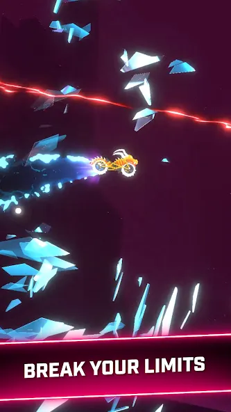 Rider Worlds - Neon Bike Races (Райдер Ворлдс) [МОД Mega Pack] APK Android Screenshot 1