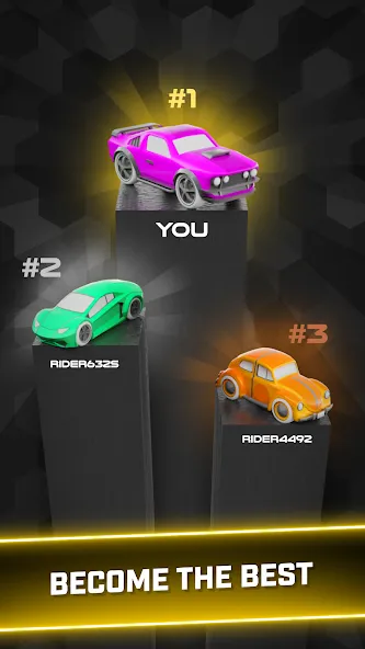 Rider Worlds - Neon Bike Races (Райдер Ворлдс) [МОД Mega Pack] APK Android Screenshot 5