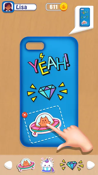 Phone Case DIY Mobile Games [МОД Много денег] APK Android Screenshot 4