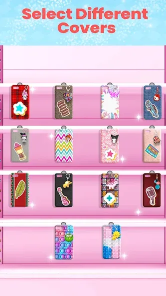 Phone Case DIY: Mobile Cover (Фоун Кейс ДИИ делай сам) [МОД Бесконечные монеты] APK Android Screenshot 4