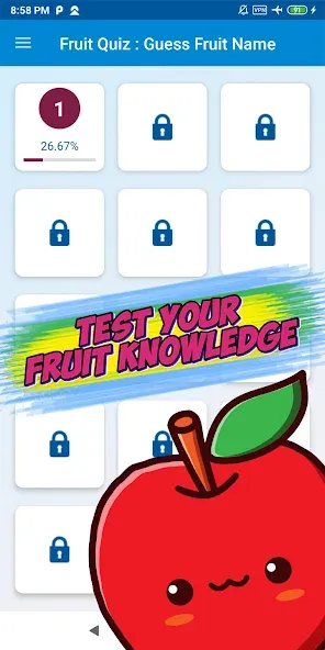 Guess the fruit name game [МОД Premium] APK Android Screenshot 2