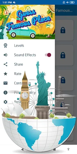 Guess the famous place [МОД Меню] APK Android Screenshot 5