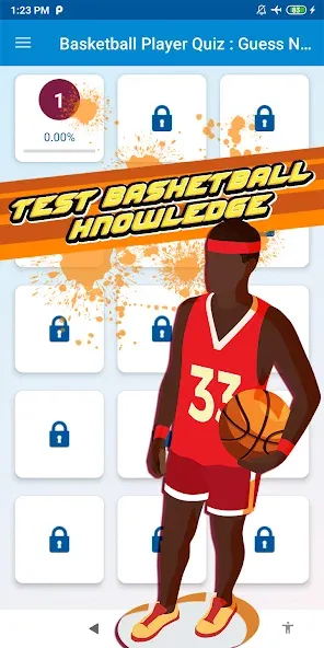 basketball player quiz [МОД Все открыто] APK Android Screenshot 2