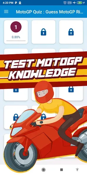 motor racing quiz [МОД Меню] APK Android Screenshot 2