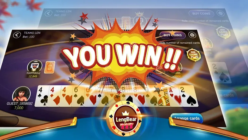 LengBear 777 - Khmer Games (Ленгбир 777) [МОД Premium] APK Android Screenshot 2