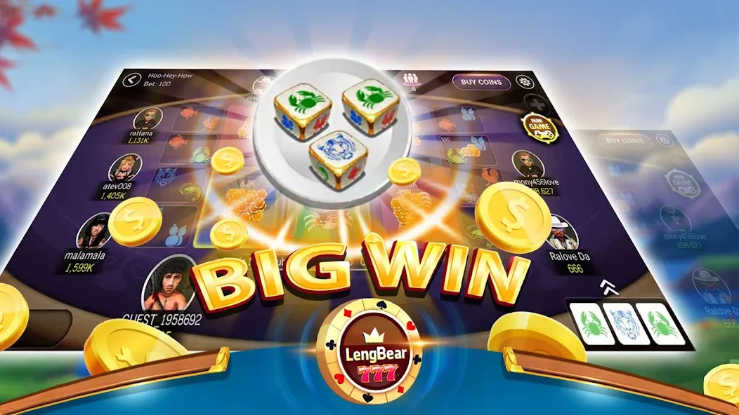 LengBear 777 - Khmer Games (Ленгбир 777) [МОД Premium] APK Android Screenshot 5