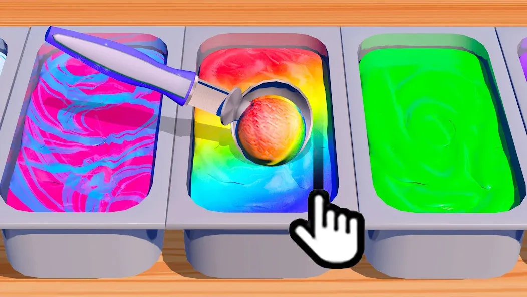 Ice Cream Games: Rainbow Maker (Айс Крем Геймс) [МОД Mega Pack] APK Android Screenshot 3