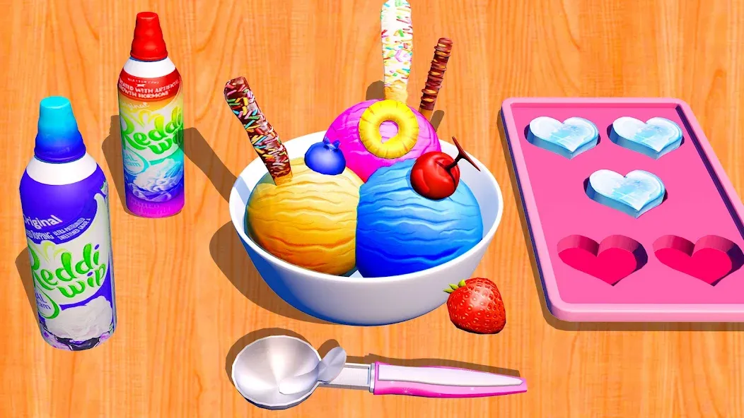 Ice Cream Games: Rainbow Maker (Айс Крем Геймс) [МОД Mega Pack] APK Android Screenshot 5