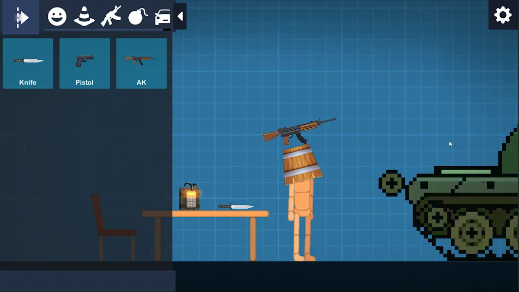 Peach Play: Ragdoll Sandbox (Пич Плей) [МОД Premium] APK Android Screenshot 1