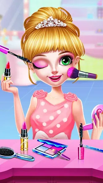 Princess Makeup Salon [МОД Меню] APK Android Screenshot 2