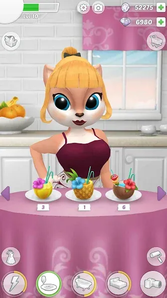 Talking Cat Kimmy Superstar [МОД Все открыто] APK Android Screenshot 3