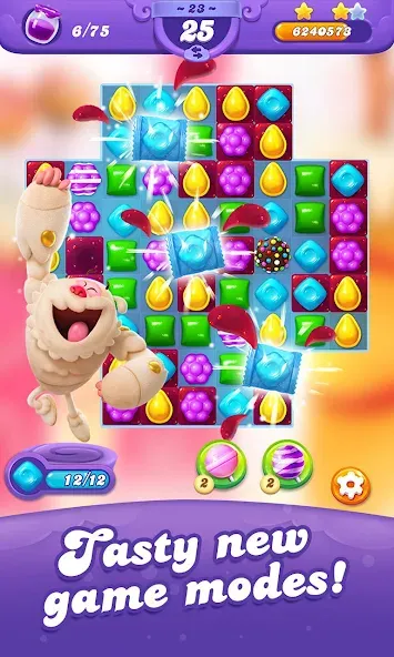 Candy Crush Friends Saga (Кенди Краш Френдс Сага) [МОД Mega Pack] APK Android Screenshot 1