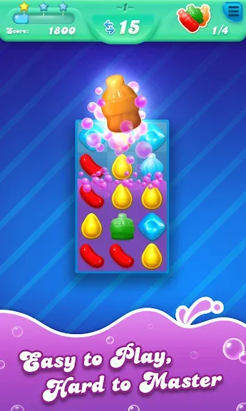 Candy Crush Soda Saga (Кенди Краш Сода Сага) [МОД Меню] APK Android Screenshot 1