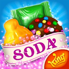 Candy Crush Soda Saga (Кенди Краш Сода Сага) [МОД Меню] APK Android