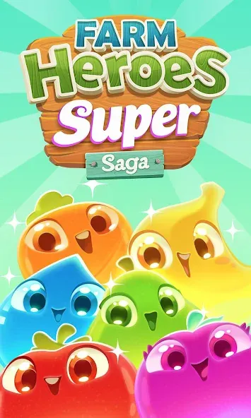 Farm Heroes Super Saga (Фарм Хероес Супер Сага) [МОД Много денег] APK Android Screenshot 5