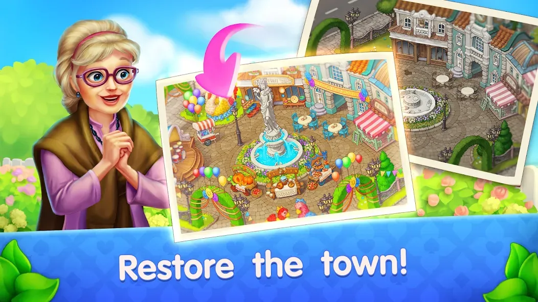 CityMix Solitaire TriPeaks (СитиМикс ТриПикс) [МОД Unlocked] APK Android Screenshot 4