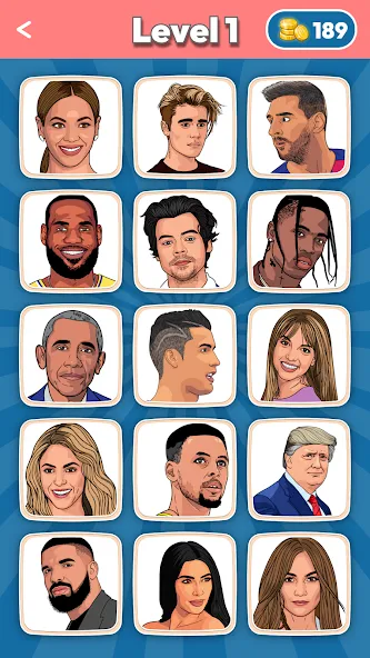 Guess the Celebrities (Гесс зе Селебритиз) [МОД Premium] APK Android Screenshot 1