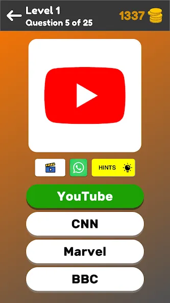 Logo Game: Multiple Choice [МОД Меню] APK Android Screenshot 5