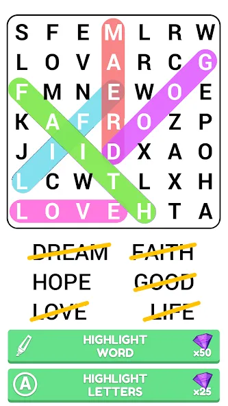 Word Search Puzzle Game [МОД Premium] APK Android Screenshot 3